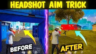 Aim Stuck On Body Problem Solved 🔥| Free Fire New Headshot Trick | One Tap Headshot Setting
