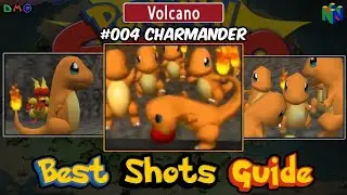 #004 Charmander - Pok&eacute;mon Snap (N64) Best Shots Guide
