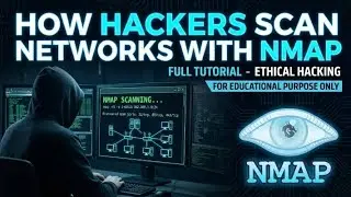 How Hackers Scan Networks with Nmap | Complete Beginner to Advanced Course