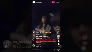 G Dragon riding in car with Sandara & speaking Tagalog words (September 2,2017) ig live
