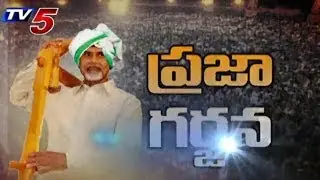 Heavy Crowd In TDP Praja Garjana