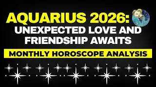 Aquarius 2026 Love And Friendship - Unexpected Connections Await