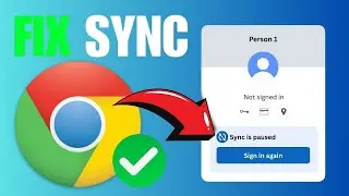 How To Fix Chrome Sync Paused Problem (2025)