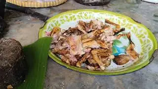 proses pembuatan ayam pelecing ayam kampung yang enak