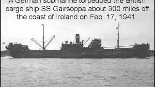 SS Gairsoppa Ship Sunk By German Sub in WWII Recovered - Silver Treasure Found by Odyssey