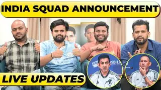 🔴India vs WI Squad Announcement : RISHABH OUT, BUMRAH AVAILABLE | FINAL 15 KAUN? #teamindia