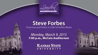 Landon Lecture Series | Steve Forbes