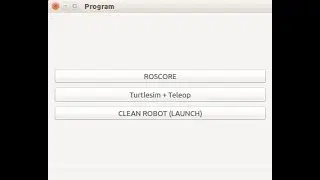 GUI roscore,rosrun,roslaunch with Qt creator