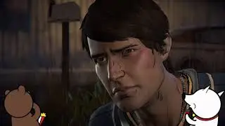 Walking Dead Season 3 Koco plays w/Bearfriend Episode 1 Part 1 -  Being great examples for kids