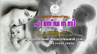 പിണ്ഡനന്ദി || ശ്ലോകം 3  || പത്തൊൻപതാം ദിവസം || ഗുരുവിജ്ഞാനീയം ||