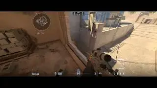 Mirage - How many times you going to peek the AWP?