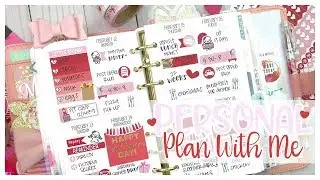 Personal Size Plan With Me | Valentine&rsquo;s Day Week
