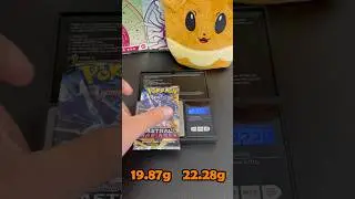 Can modern Pokemon be weighed? #pokemon #pokemoncards #pokemontcg