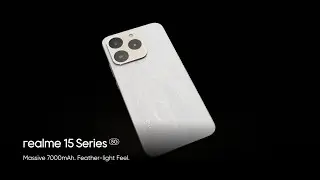 realme 15 Series | Segment's Slimmest 7000mAh Titan Battery