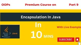 Encapsulation in Java || Java OOPs || Hindi || @KumarCoding