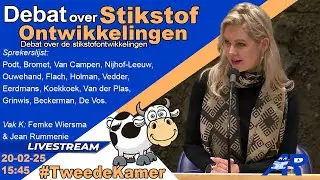 Terugkijken: Debat over de Stikstofontwikkelingen - Stikstofdebat Tweede Kamer