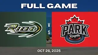 FULL GAME | Spruce Grove Riot at. Sherwood Park Power | Oct 26, 2025