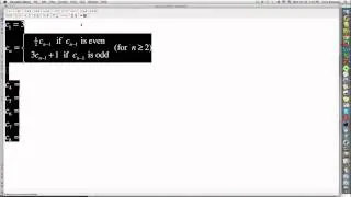 Math 1116: Patterns and growth - Other examples of recursive sequences