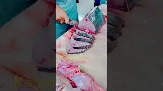 Neymeen|silmeen| king fish slices|how to cut fish|#shorts#fishingvideo