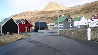 &Icirc;les F&eacute;ro&eacute; &Icirc;le de Suduroy Famjin Centre ville / Faroe Islands Su&eth;uroy F&aacute;mjin City center