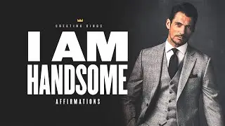 'I AM HANDSOME' Affirmations for Attraction, Confidence & Self-Esteem