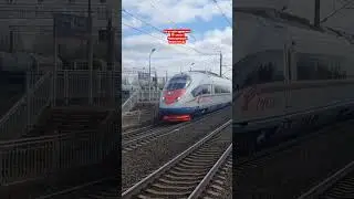 Не удивляют😅 ЭВС1-07 с перестуком пролетает Тосно-2