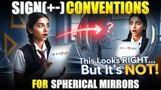 Class 10 Science Chapter 9 | Light | Sign Convention for Reflection by Mirrors Explained Easily