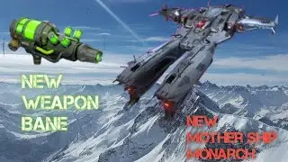 New weapon Bane test server and new mother ship #warrobots