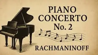 Best moment of Piano Concerto no.2 by Rachmaninoff ( 2 hours loop )