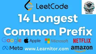 Solving Leetcode Problem 14: Longest Common Prefix | C++ Optimized Solution and Explanation