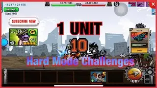 CARTOON WARS 3, BUT I ONLY USED 1 UNIT IN DAILY DUNGEON | CW3 Troll Moments & Experiments