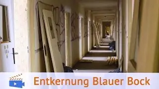 Entkernung im Blauen Bock