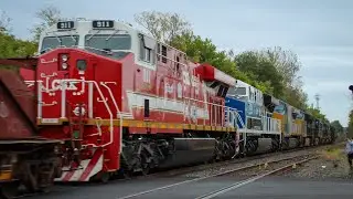 Veterans Day Special: CSX Q404 with all 3 Pride in Service units!