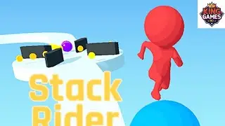 Stack Rider 3D 👩&zwj;❤️&zwj;👨⭐💫 MAX LEVELS!! All Levels Gameplay Walkthrough Android, iOS NEW UPDATE...