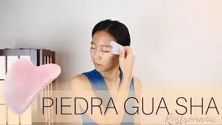 Piedra Gua Sha con Masaje Facial 💆🏼 Rostromania