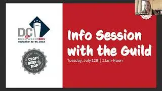 DC Beer All Week(end) + DC Craft Beer Map 2022 Informational Session