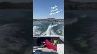 Glenn Jackson 1st Back Flip landed on Sky Ski Next Foils Mike Murphy Teaching 7/2/21 Canyon Lake, CA