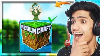 Playing Minecraft Clone Game RealmCraft
