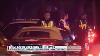 BPD's Drive Sober or Get Pulled Over campaign aimed to crackdown on impaired driving during the holi