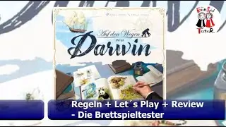 Auf den Wegen von Darwin - Regeln + Let´s Play + Review - Brettspiel - Die Brettspieltester