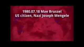 Mae Brussel 1980.07.18 Nazi Mengele US Citizen - nothing compared to USA now
