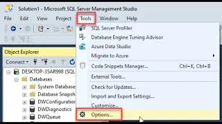 SQL Table Saving Error / SQL Tablo Kaydetme Sorunu