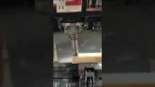 VMC Machining Nylon Smooth Cutting Operation on VMC