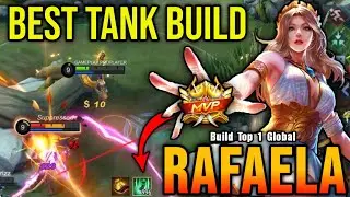 Rafaela Best Tank Build (AUTO MVP) - Build Top 1 Global Rafaela ~ MLBB