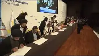 International conference for the one world religion unto the antichrist