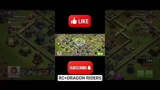 Easy attack strategy RC+ DRAGON RIDERS #clashofclans #easyattackcoc #newattackstrategy