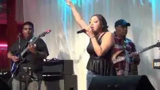 Sassy Ramoutar sings Soca & Chutney at Fuzz Rock 2015