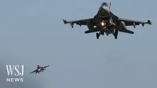 Watch: Sonic Boom Heard Across D.C. Area After Pentagon Deploys F-16s | WSJ News