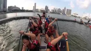 British Dragon Boat Team Singapore - DBS Marina Regatta 2015