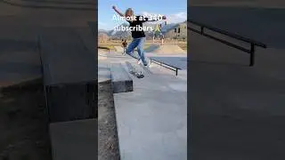 Sharpening my tricks 🔪 #skateboardingtrick #kickflip #skatergirl #fyp #viralvideo #skate